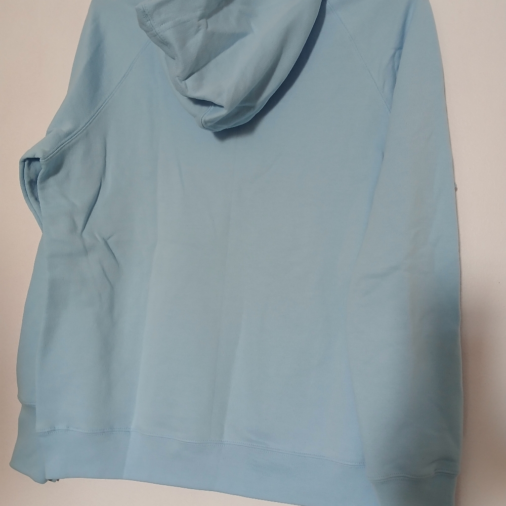 Champion Candid Blue Fleece Pullover Hoodie with Gradient Logo Size Medium - Picture 8 of 10